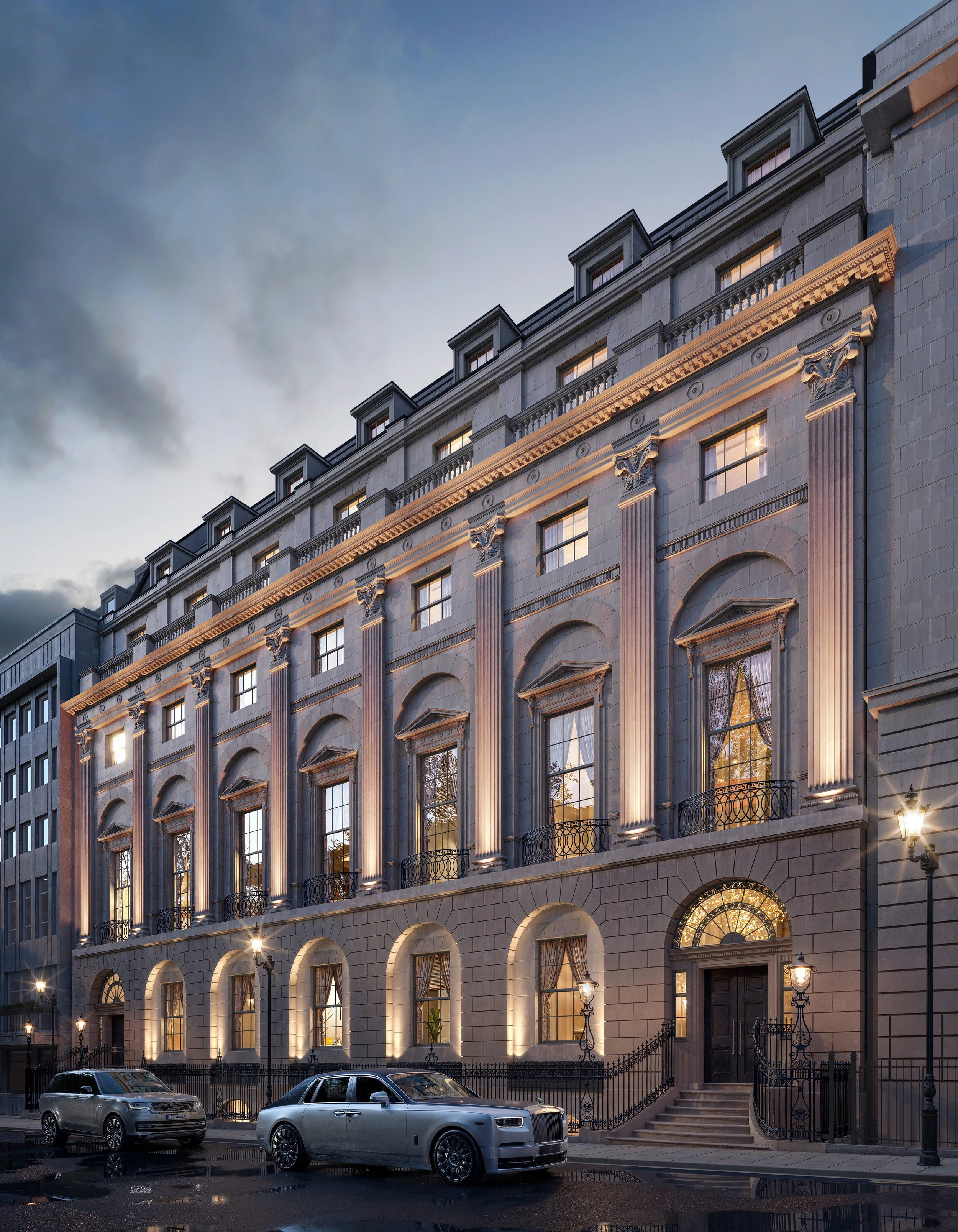 20 St James's Square — architectural visualisation by Construct Media