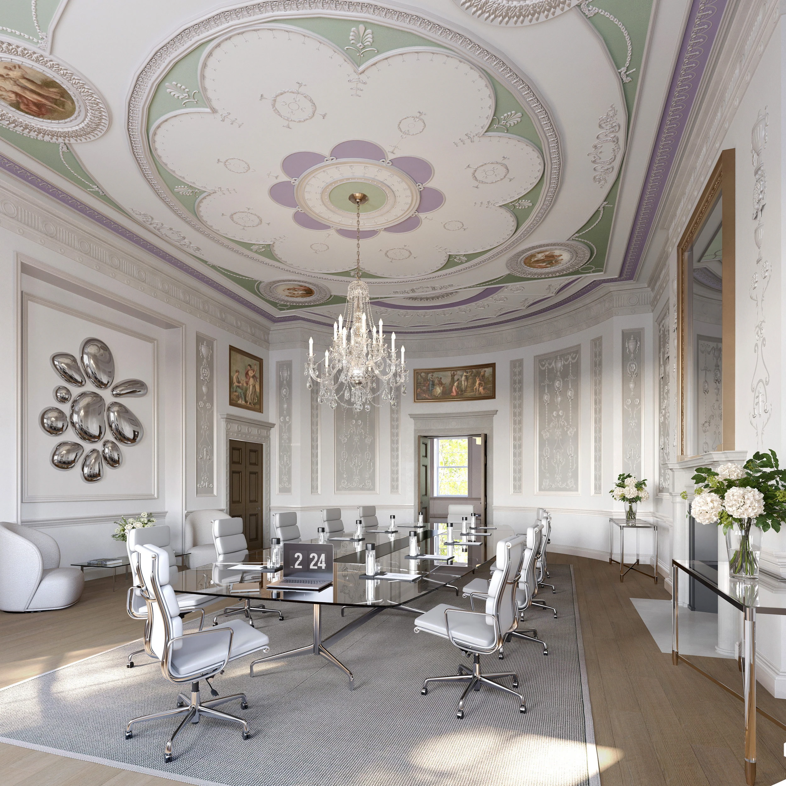 20 St James's Square — architectural visualisation by Construct Media
