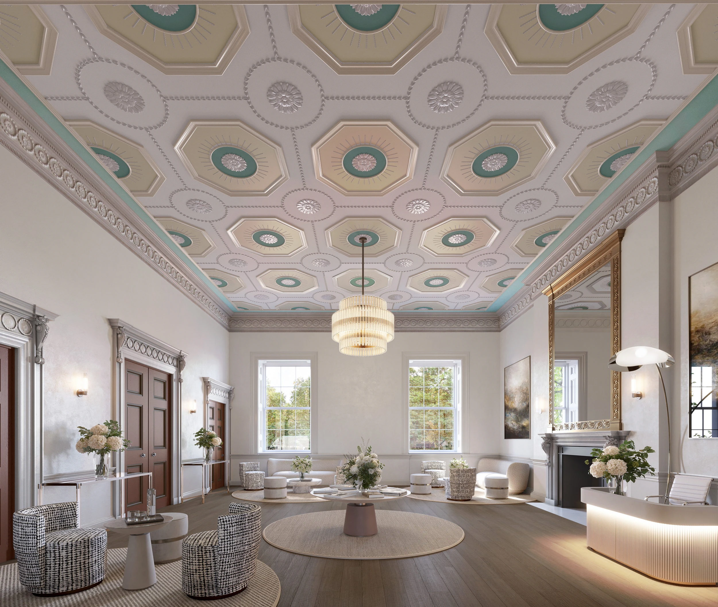 20 St James's Square — architectural visualisation by Construct Media