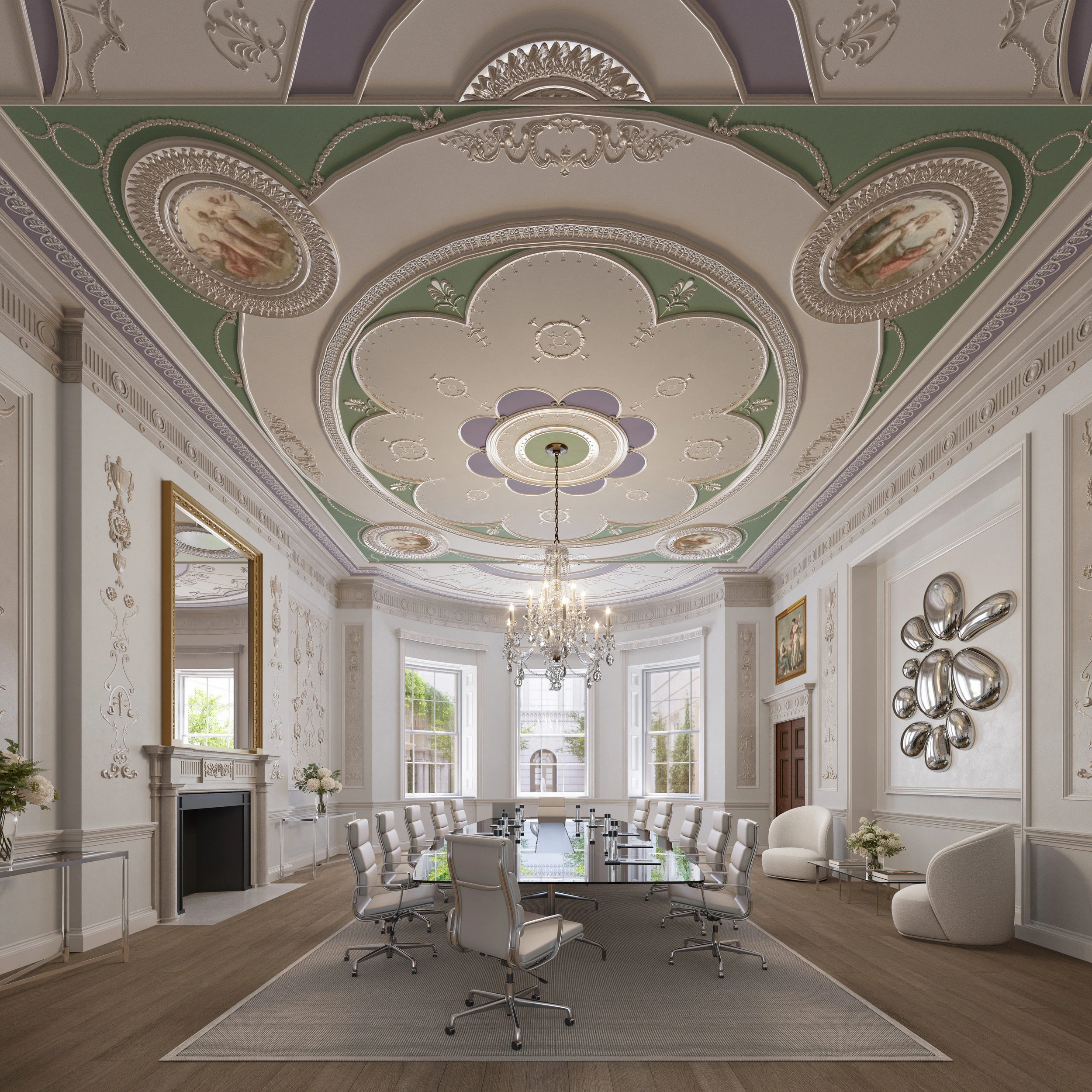 20 St James's Square — architectural visualisation by Construct Media