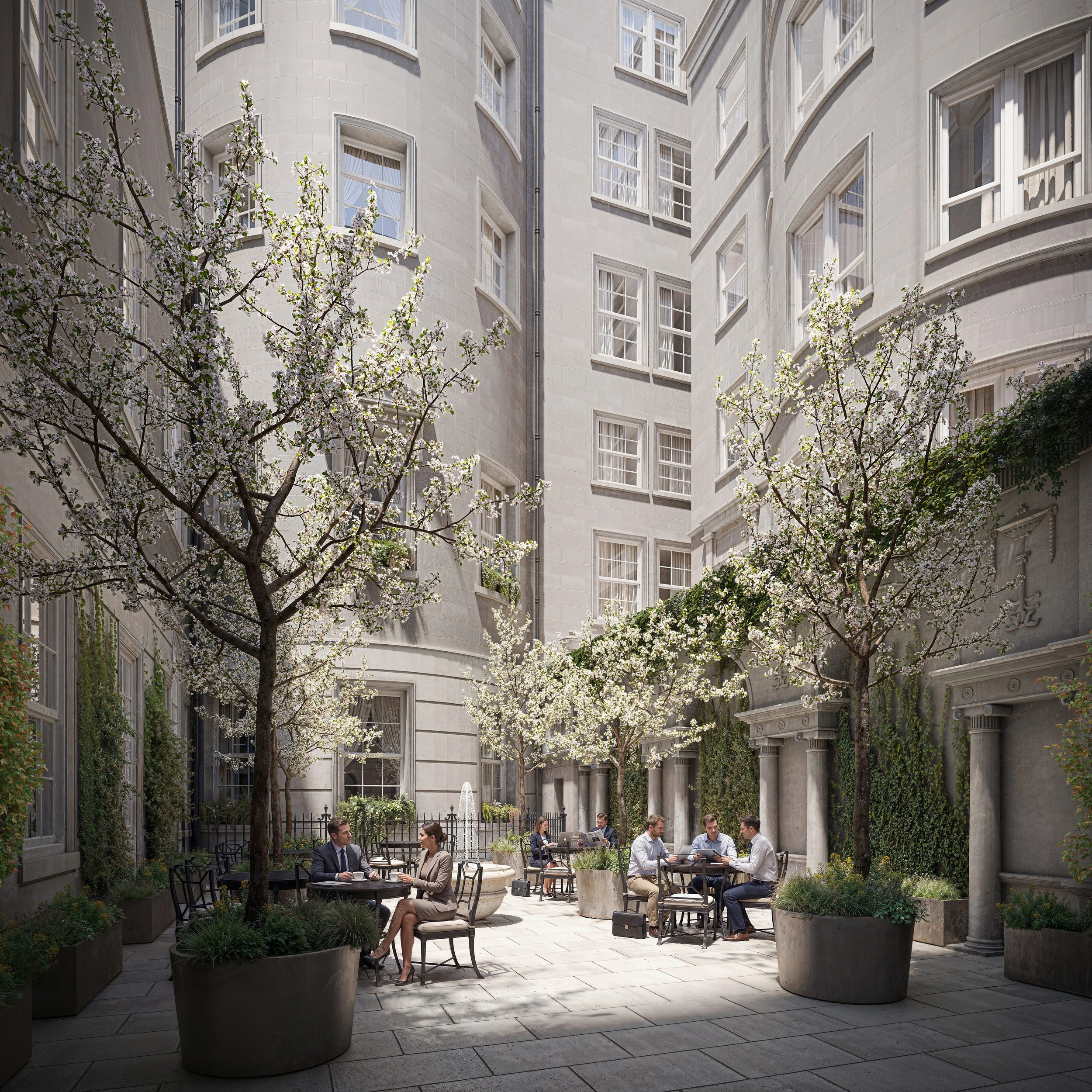 20 St James's Square — architectural visualisation by Construct Media