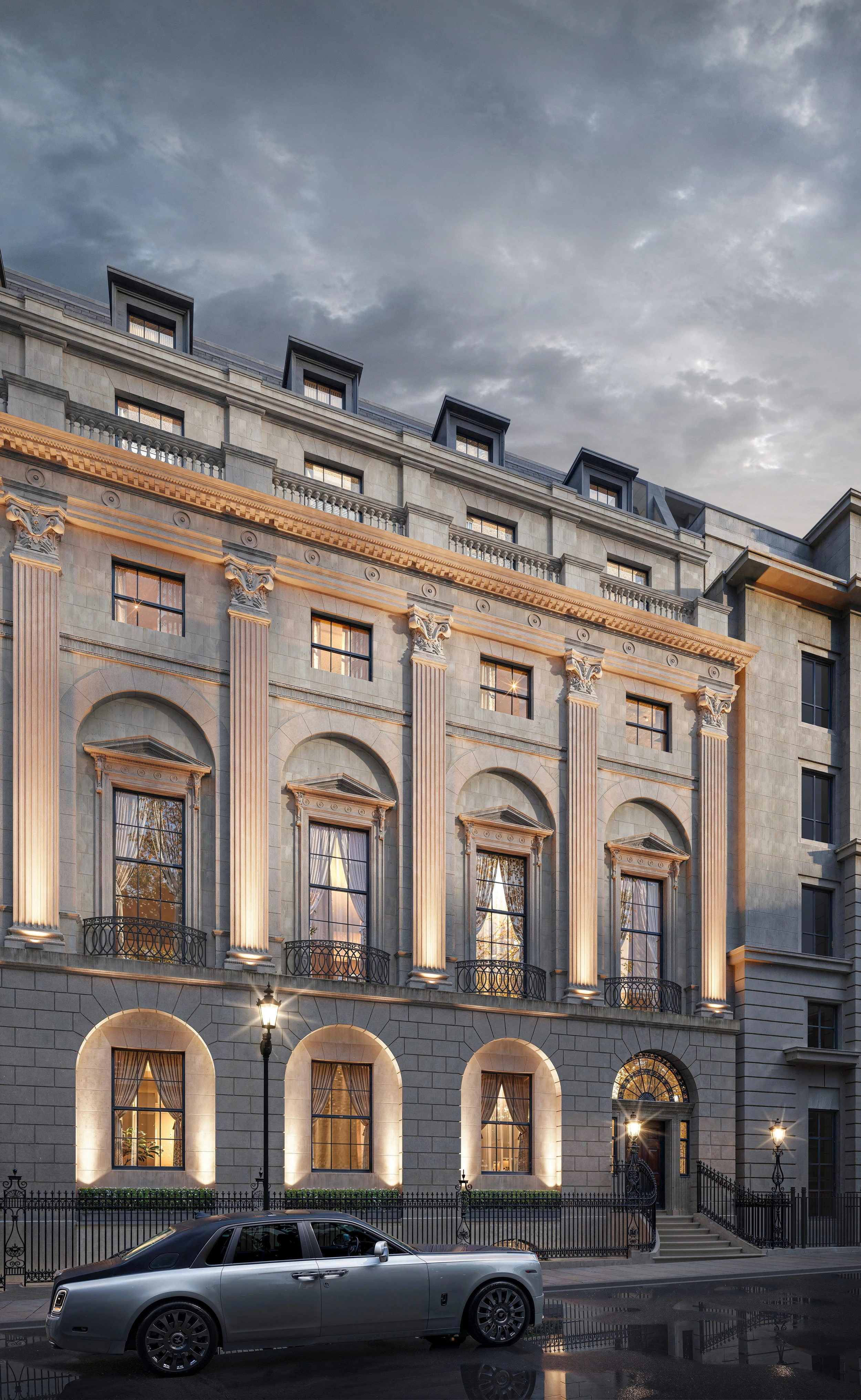 20 St James's Square — architectural visualisation by Construct Media
