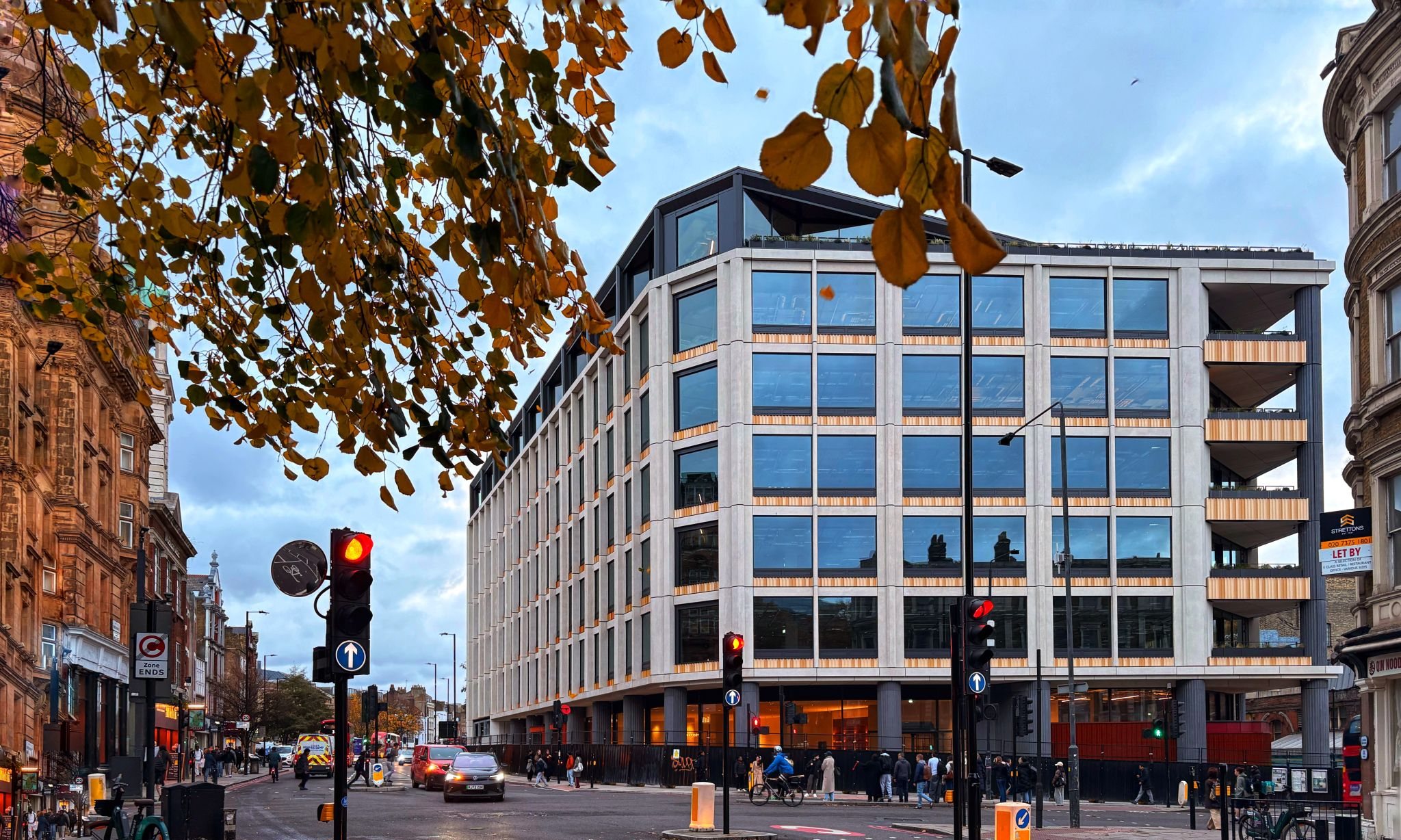 Completed building