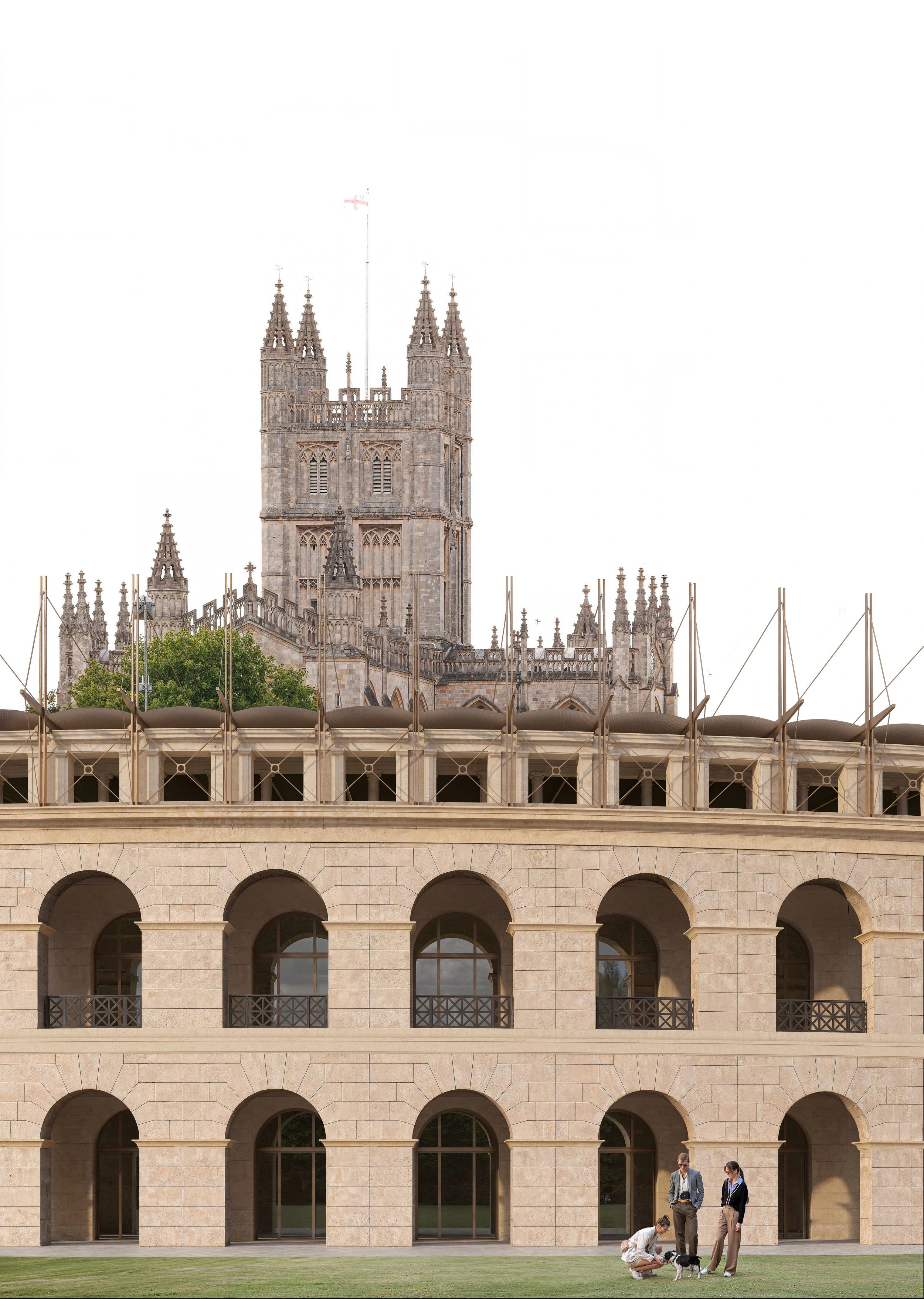Bath Arena — architectural visualisation by Construct Media