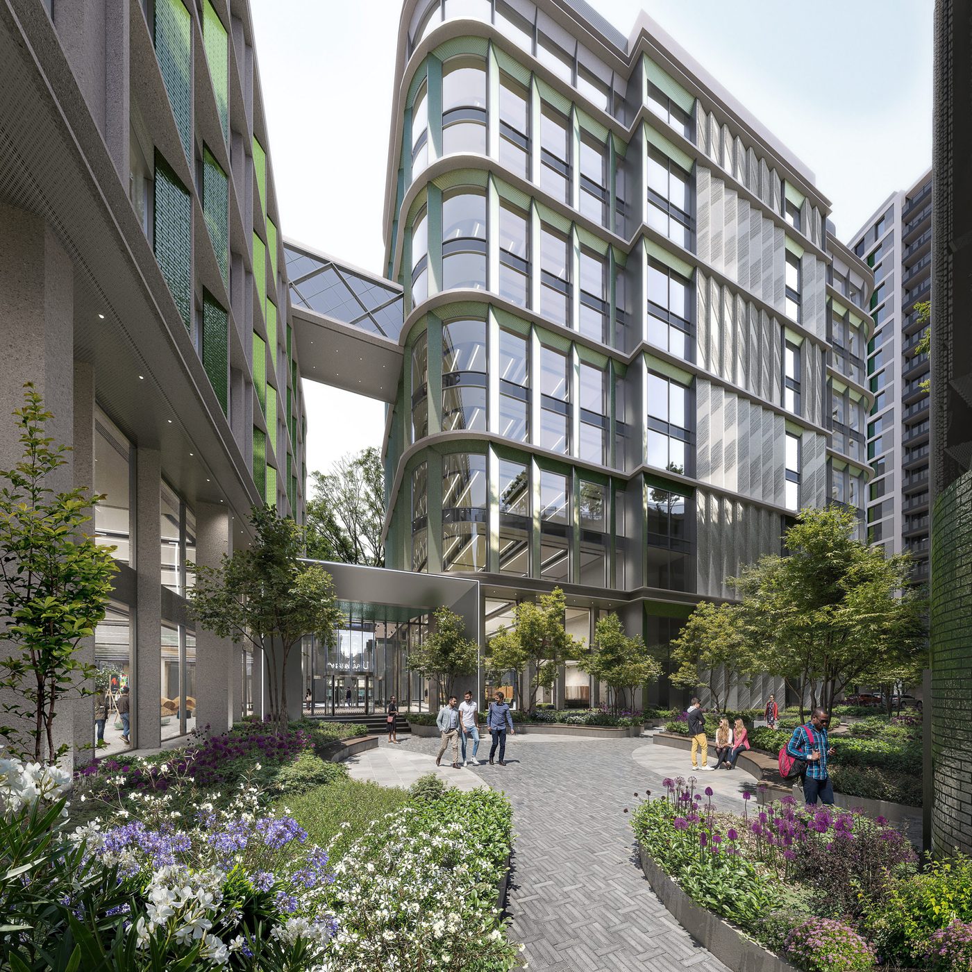 Eden Campus — architectural visualisation by Construct Media