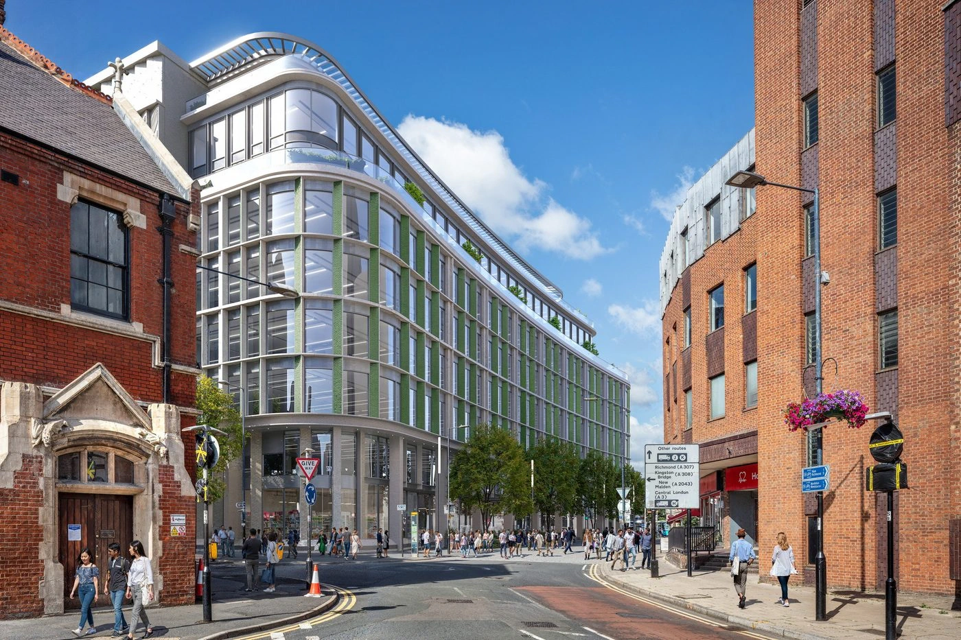 Eden Campus — architectural visualisation by Construct Media