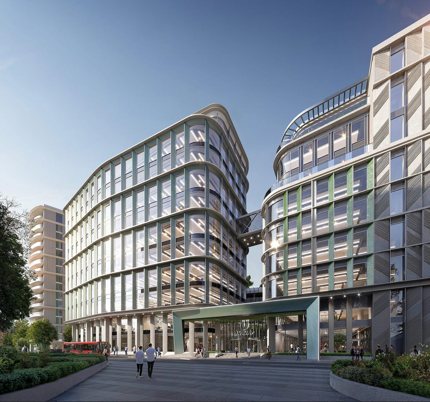 Eden Campus — architectural visualisation by Construct Media