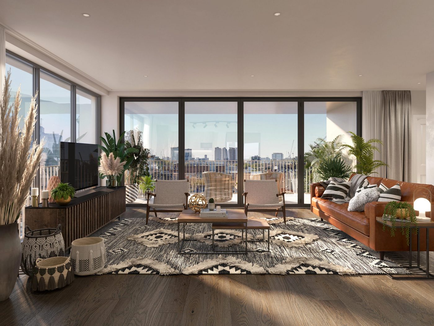 The Exchange E3 — architectural visualisation by Construct Media