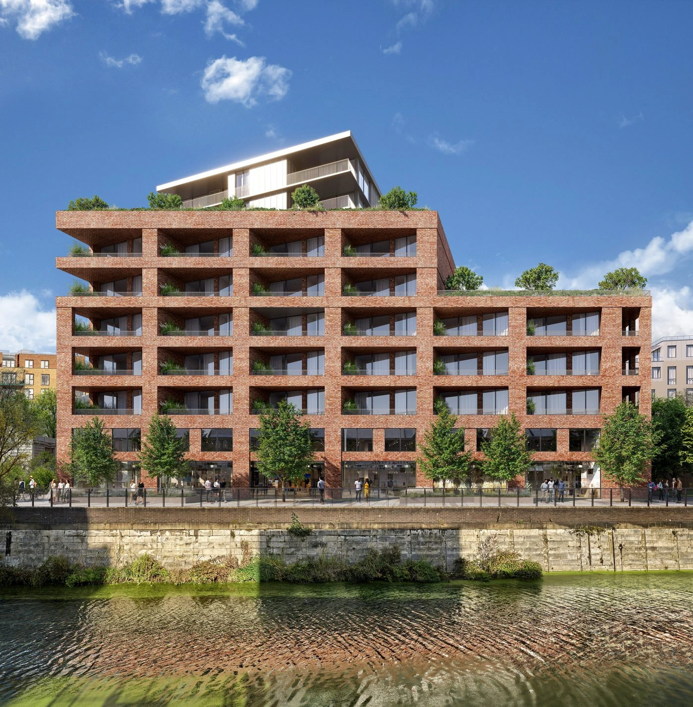 The Exchange E3 — architectural visualisation by Construct Media