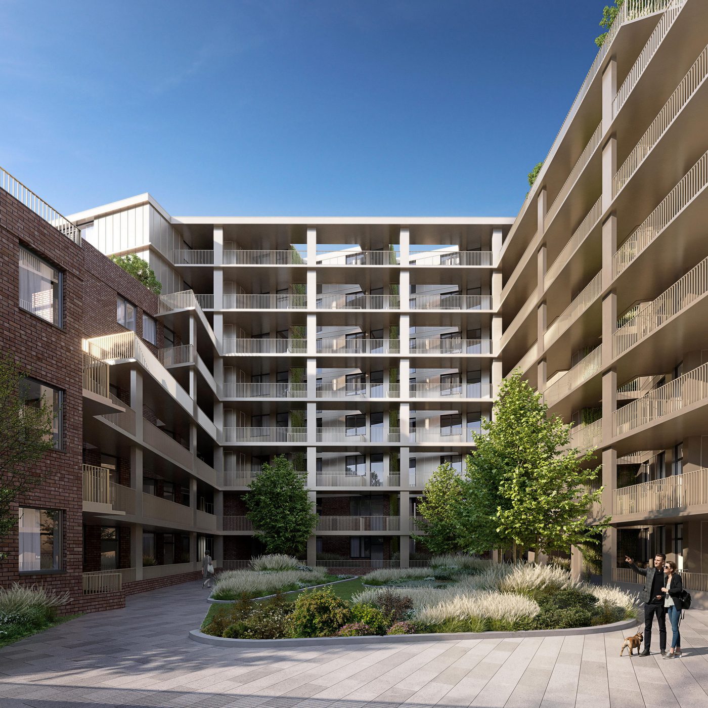 The Exchange E3 — architectural visualisation by Construct Media