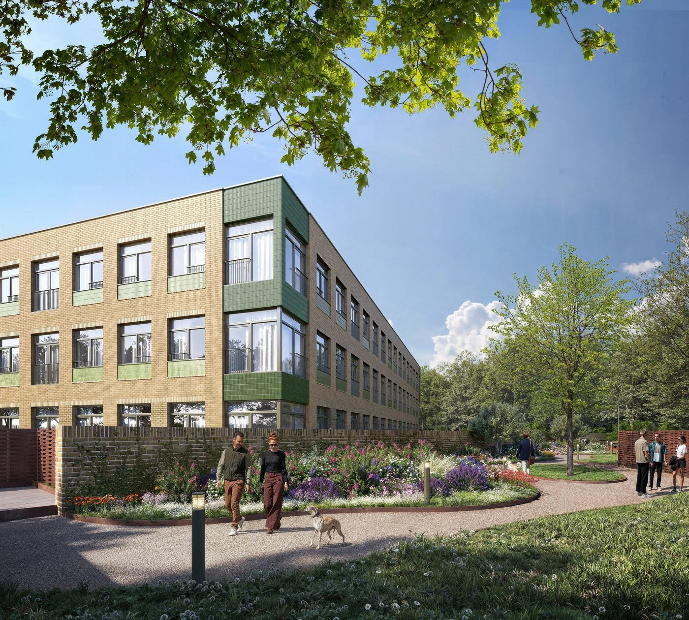 Hayes Park North — architectural visualisation by Construct Media