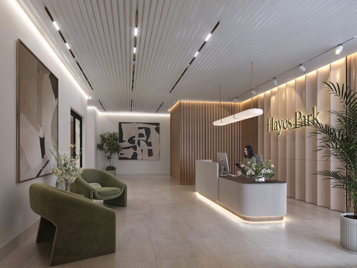 Hayes Park North — architectural visualisation by Construct Media