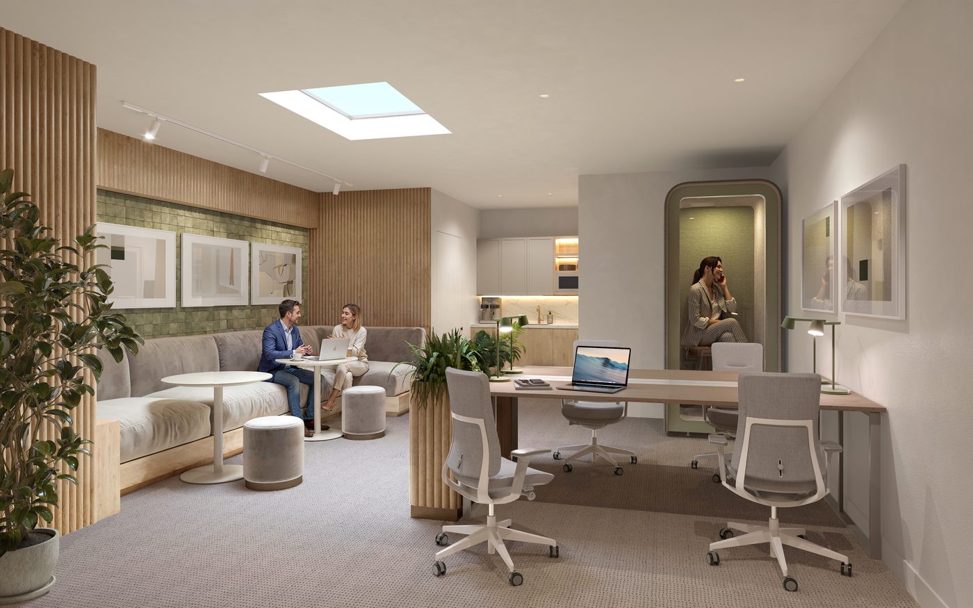 Wimbledon Place — architectural visualisation by Construct Media