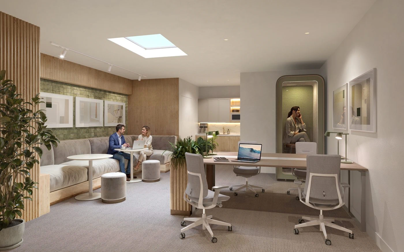 Wimbledon Place — architectural visualisation by Construct Media