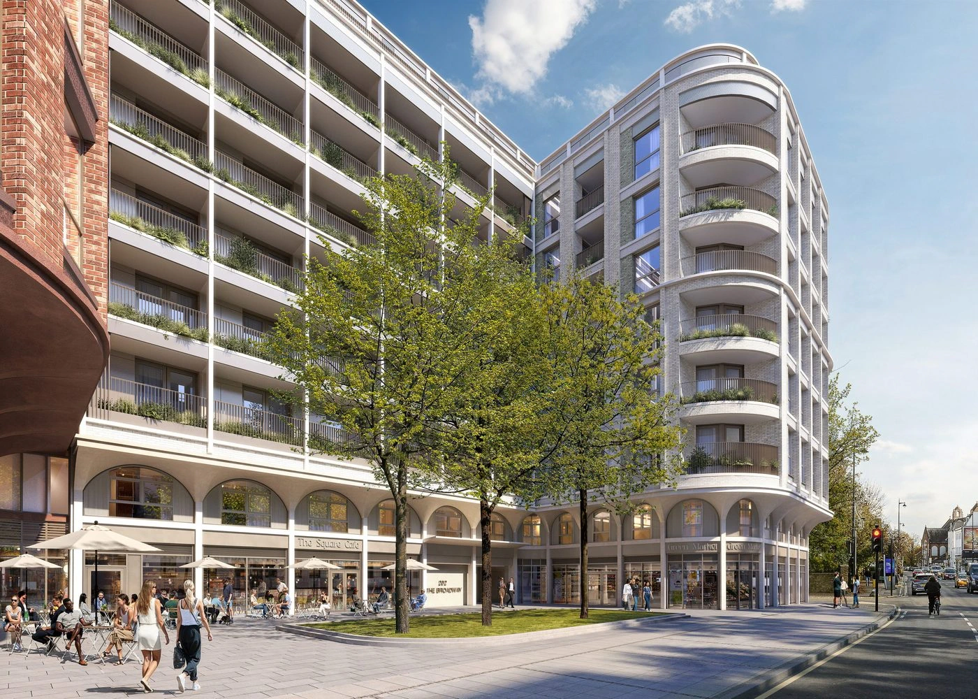 Wimbledon Place — architectural visualisation by Construct Media