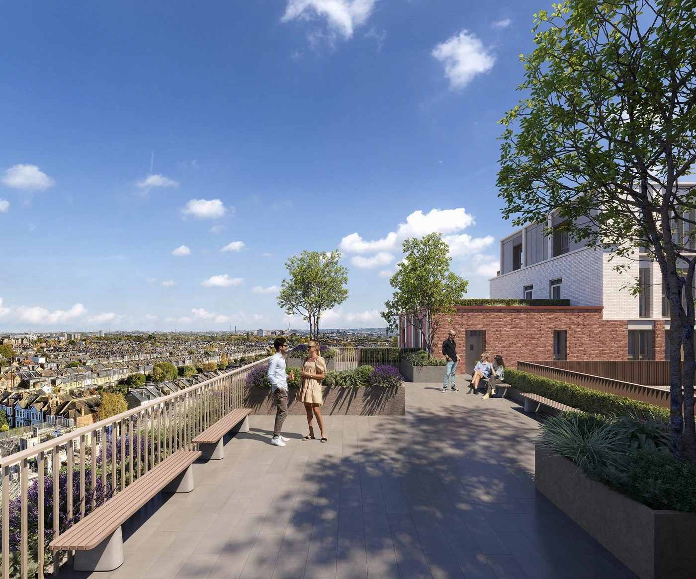 Wimbledon Place — architectural visualisation by Construct Media