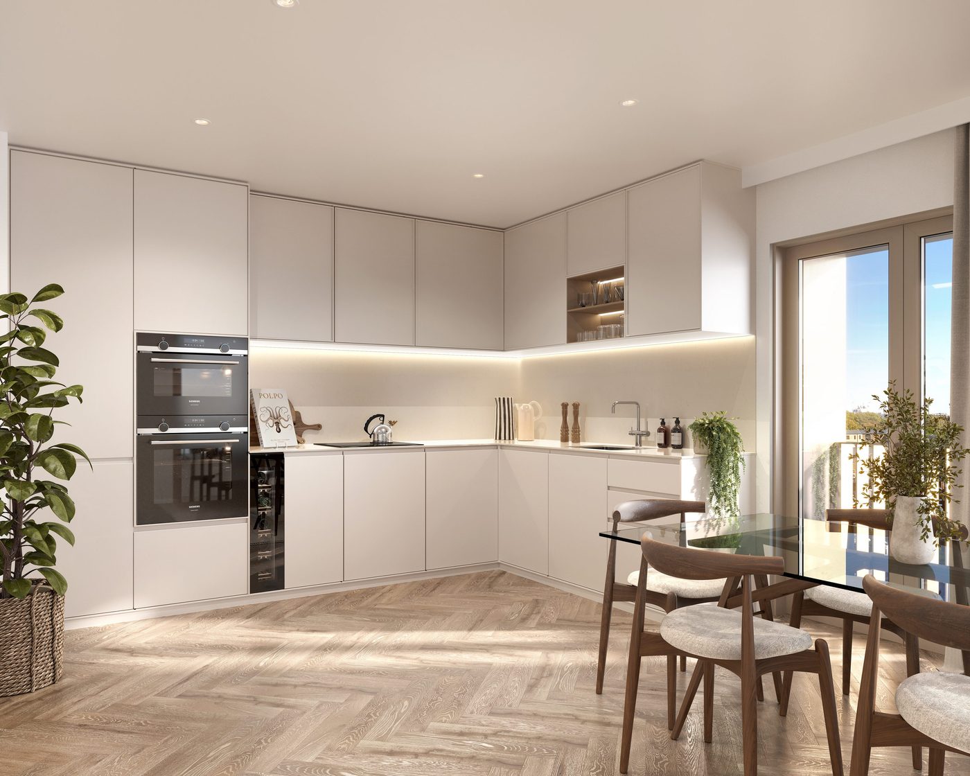 Wimbledon Place — architectural visualisation by Construct Media