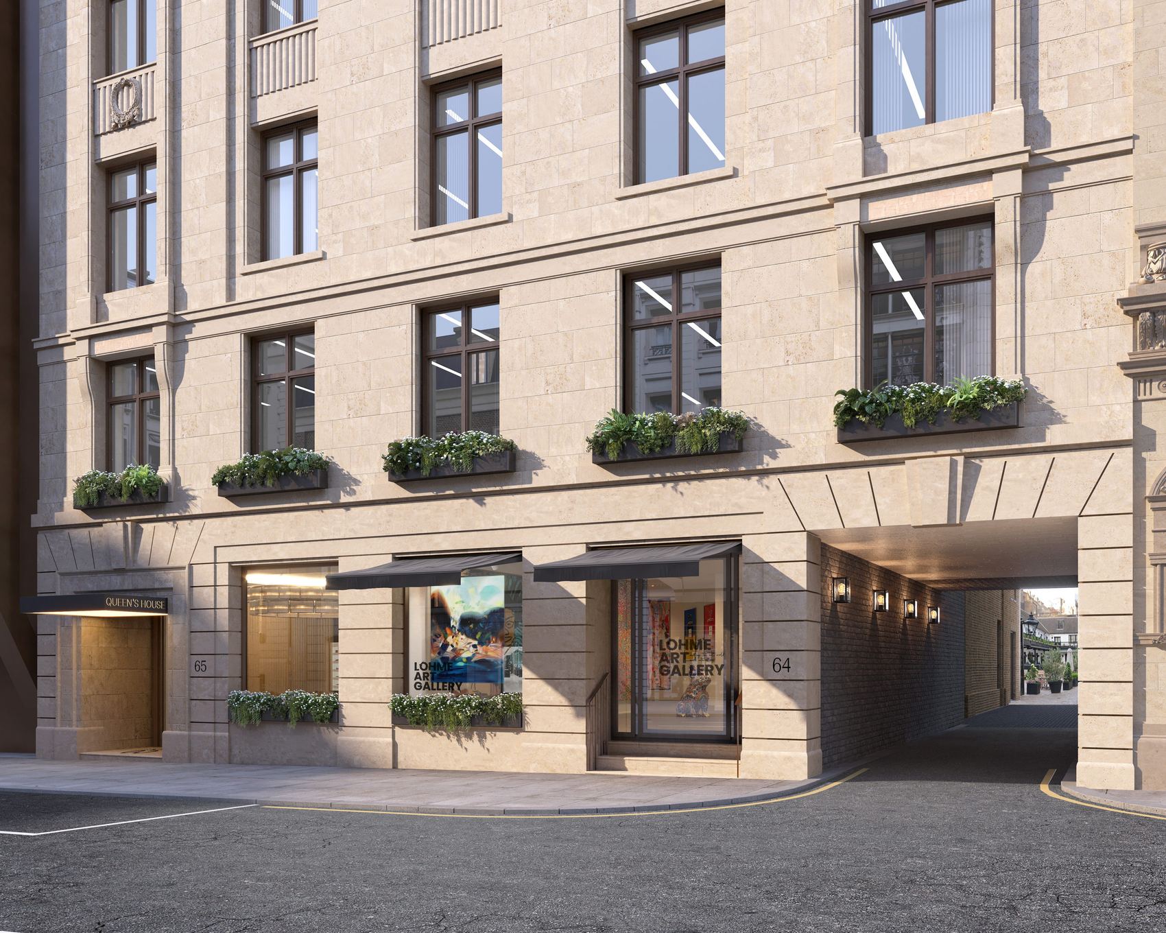 Street frontage
